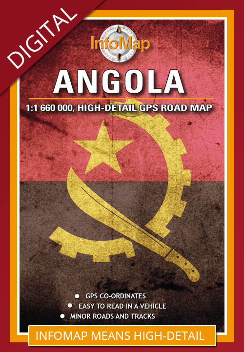 Angola - Digital PDF Map