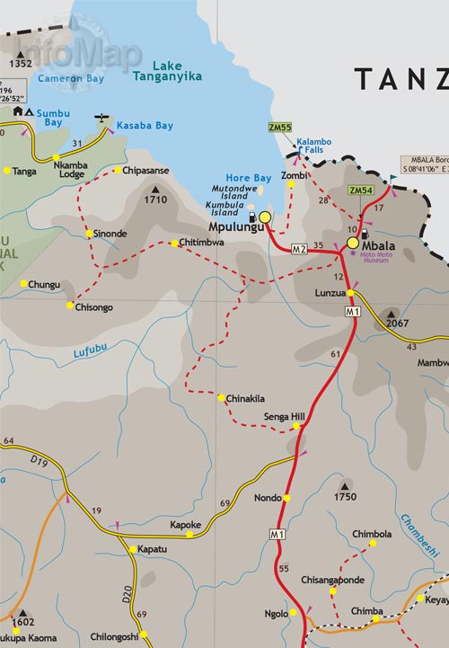 Zambia - Digital PDF Map - Image 4