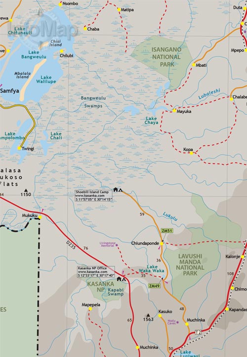 Zambia - Digital PDF Map - Image 5