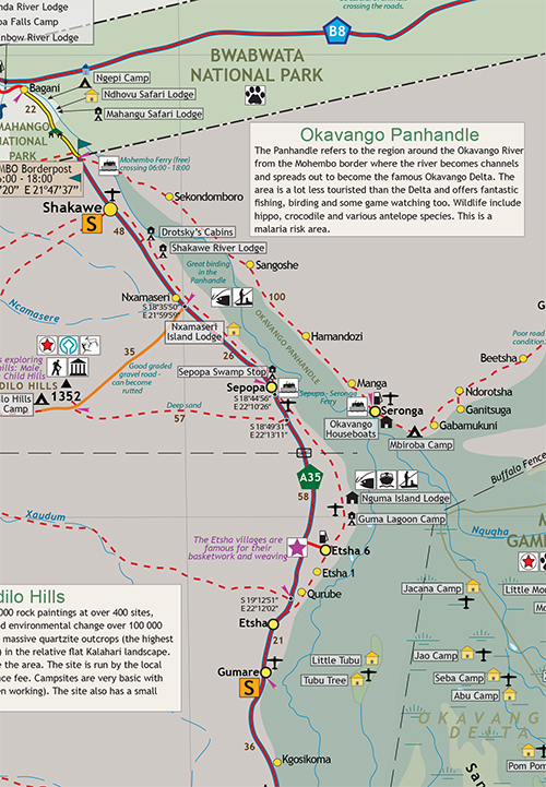 Botswana - Digital PDF Map - Image 2