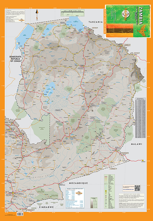 Zambia - Digital PDF Map - Image 3